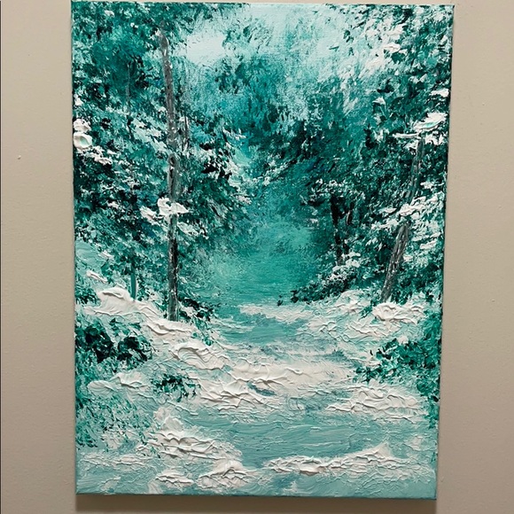 Other - SOLD “After the storm” Original  winter painting